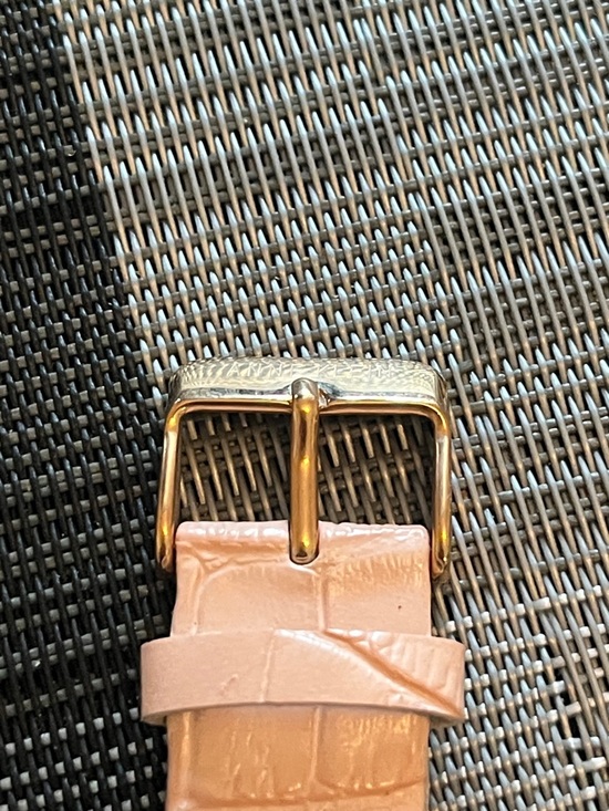 Anne Klein Rose Gold Case with Blush Pink Leather Strap Square Watch main image 6